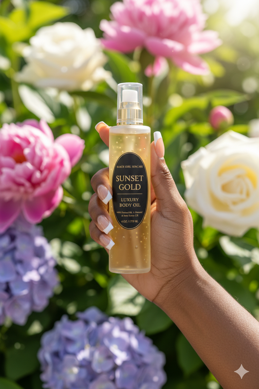 Sunset Gold Luxury Body Oil